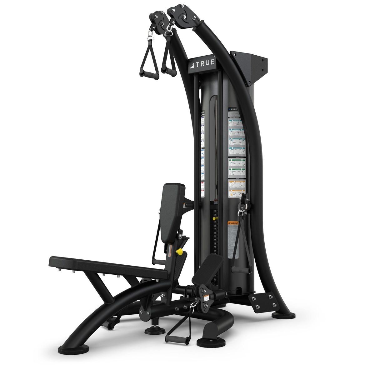 Combo Lat Pulldown + Low Row Machine (The small but mighty)