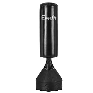 Everfit boxing punching bag stand, 170cm tall, for home gym training, with a sturdy frame and adjustable height.