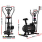 Everfit Exercise Bike 6 in 1 Elliptical Cross Trainer Home Gym Indoor Cardio