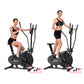 Black Everfit 5-in-1 exercise bike, elliptical cross trainer, indoor gym cardio equipment from Online Fitness Depot.