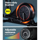 Black Everfit exercise bike elliptical cross trainer with LCD display, suitable for home gym fitness workouts.