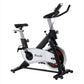 Everfit 15kg flywheel spin bike with 120kg capacity, indoor exercise bike for home gym fitness, black and silver design