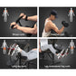 Black Everfit 10-in-1 weight bench with adjustable features for home gym, part of Online Fitness Depot's exercise equipment.