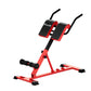 Adjustable Everfit weight bench with Roman chair for home gym, showing padded seat and adjustable backrest, suitable for strength training.