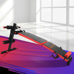 Foldable Everfit weight and sit-up bench from Online Fitness Depot, designed for home gym workouts and strength training.