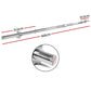 Everfit 168cm barbell bar with weight plates and dumbbells for strength training in a gym setting