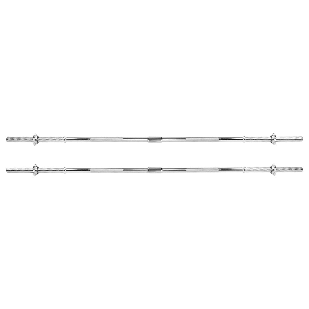 Everfit 168cm barbell bar with weight plates and dumbbells for strength training and gym workouts.