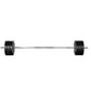 Everfit 68kg barbell set with weight plates, bar, and exercise bench for gym and strength training at Online Fitness Depot