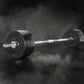 Online Fitness Depot Everfit 68kg barbell set with weight plates and bar for gym and strength training exercises.