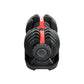 Adjustable 24kg Everfit dumbbells with weight plates for home gym strength training, featuring black handles and weight markings.