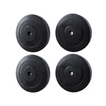 Online Fitness Depot Everfit 30kg barbell weight plates for home gym, standard size, used for strength training and fitness exercises.