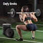 Pair of 40kg Everfit barbell weight plates from Online Fitness Depot, standard size for home gym strength training and exercise.