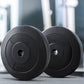 Online Fitness Depot Everfit 40kg barbell weight plates for home gym, durable steel free weights for strength training and exercise.