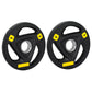 Everfit Weight Plates Olympic 5kgx2 Dumbbells Barbells Plate Weight Lifting Home