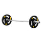 Everfit 16kg barbells and dumbbells set with plates, 120cm length, for home gym weight lifting exercises.
