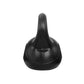 Everfit 16kg black kettlebell set with matching dumbbells on a gym bench for home weight lifting and fitness training.