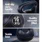 Everfit 16kg kettlebell set with black handle, suitable for weight lifting and home gym workouts, by Online Fitness Depot