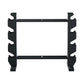 Everfit dumbbells rack and kettlebell stand for home gym storage, supports 200kg capacity, holds free weights and fitness equipment.