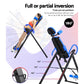 Blue Everfit Inversion Table for back stretching and exercise, suitable for home gym use, featuring sturdy frame and adjustable incline.