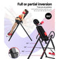 Everfit inversion table in black for back stretching and exercise, featuring a sturdy frame and padded support for home gym workouts.