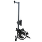 Black Everfit 16-level magnetic rowing machine with digital display and app connectivity for home workouts.