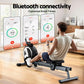 Everfit 16-level magnetic rowing machine in black with digital display, designed for home fitness and app connectivity.