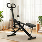 Everfit Foldable Squat Machine Deep Squat Rowing Machine 5 Adjustable Seat Home Gym