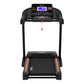 Everfit electric treadmill with auto incline for home gym fitness, featuring a 490mm wide running deck and digital controls.