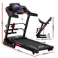 Everfit electric treadmill with sit-up bar for home gym fitness, 480mm running deck, from Online Fitness Depot.