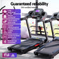 Everfit electric treadmill with sit-up bar, 480mm width, for home gym fitness exercise machine, online fitness depot brand