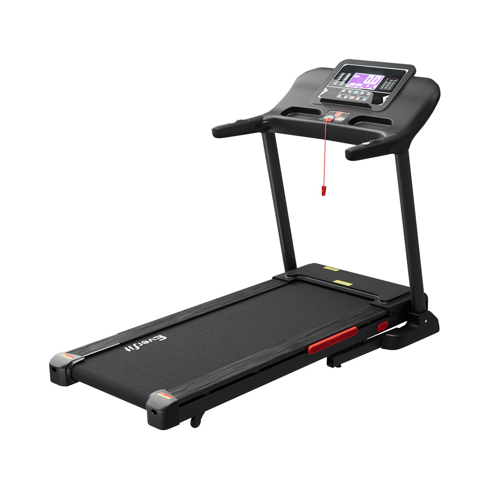 Everfit electric treadmill with auto incline, home gym fitness machine, 520mm running surface, from Online Fitness Depot