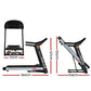 Everfit electric treadmill with auto incline, 450mm belt, for home gym fitness, by Online Fitness Depot.