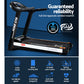 Electric treadmill by Online Fitness Depot with auto incline, 450mm width, for home gym and fitness exercise routines.