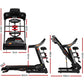 Everfit electric treadmill for home gym with massager, 480mm running belt, from Online Fitness Depot, ideal for fitness workouts