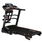 Everfit electric treadmill with massage feature, 480mm wide running belt, designed for home gym fitness and exercise routines.