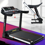 Everfit electric treadmill with auto incline, 450mm belt, suitable for home gym workouts, by Online Fitness Depot.