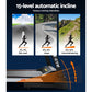 Everfit electric treadmill with auto incline, 450mm wide running belt, ideal for home gym fitness workouts.
