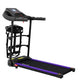 Everfit electric treadmill with massage feature, 400mm running belt, for home gym fitness and exercise routines.