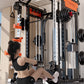 SmartFit M1 Ultra Leg Press and Chest Fly Smith machine for home gym workouts, featuring pin-loaded weight system and multi-functional design.