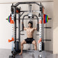 SmartFit M1 Ultra multi-functional gym machine with leg press and chest fly, 130kg pin-loaded weight for home fitness workouts