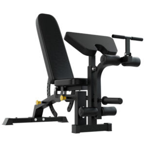 SmartFit M1 Ultra multi-functional Smith machine for leg press and chest fly, with weight rack and 130kg pin-loaded capacity.