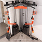 SmartFit C1 Max Multi Functional Cable Crossover Station 130kgs Pin Loaded  Machine  + Multi Func Bench+7Ft Olympic Barbell + 100kgs Weights