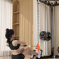 SmartFit C1 Max Multi Functional Cable Crossover Station 130kgs Pin Loaded  Machine + Multi Func Bench+7Ft Olympic Barbell + 100kgs Weights
