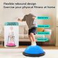Blue Hemisphere Trainer inflatable balance trainer for core exercises, yoga, and rehab from Online Fitness Depot.