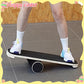 Wooden surf balance board for core training by Online Fitness Depot, designed for fitness exercises and stability training.