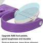 Elastic Abdominal Trainer - Fitness Resistance Bands - Ab Trainer - Ab Roller - Ab Wheel - Abdominal Wheel - Resistance Fitness Resistance Pedal Band - Multifunctional Tension Cord - Training Aids - Leg Stretching - Fitness Equipment - Purple