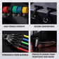 Resistance Bands - Exercise Bands - Training Bands - Resistance Bands with Handles for Men and Women - Exercise Bands for Fitness and Strength Training at Home