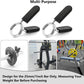 Spring Clip Collars 1 Inch Olympic Barbell Clamps Dumbbell Clips Weight Bar Clips for Weightlifting, Powerlifting, Strength Training