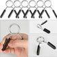 Spring Clip Collars 1 Inch Olympic Barbell Clamps Dumbbell Clips Weight Bar Clips for Weightlifting, Powerlifting, Strength Training