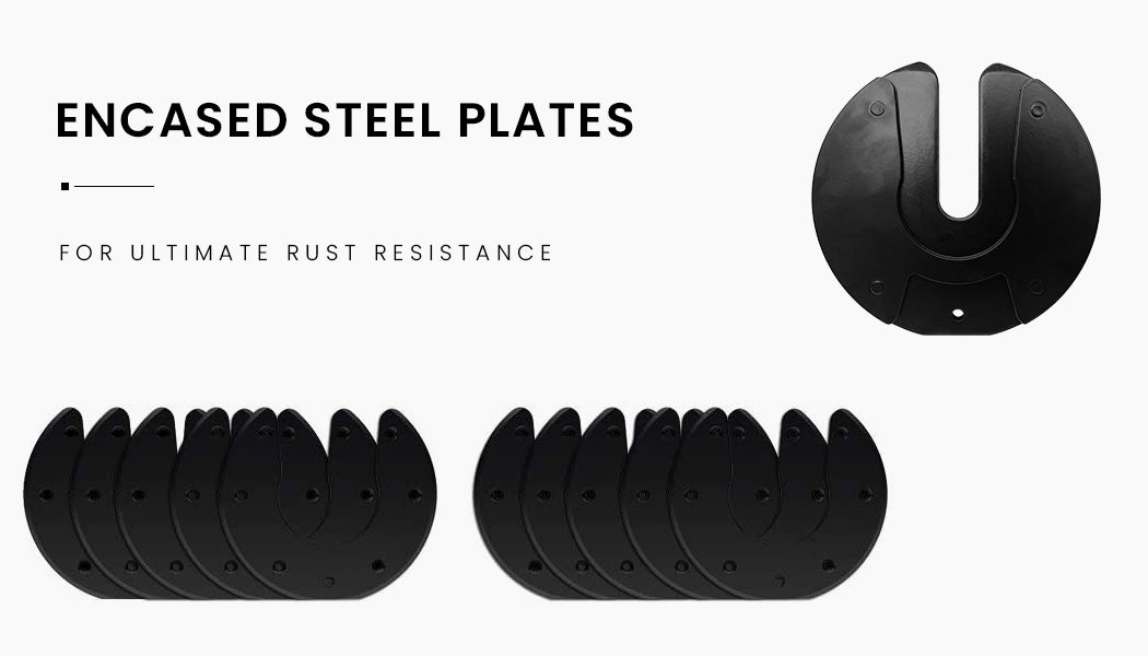 ATIVAFIT 32.5kg adjustable weight dumbbell for home gym fitness training, featuring a durable grip and sleek design.